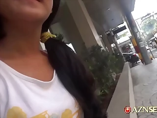 Kporn - Cute Asian Love White Cock In Interracial Fucking