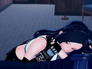 Tifa Goes 1V1 And Gets Her Bawdy Cleft Fondled